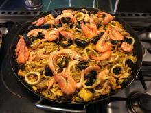 Paëlla généreuse et gourmande